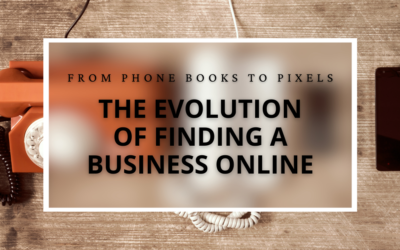 Phone Books to Pixels: SEO Evolution & Finding Local Businesses Online